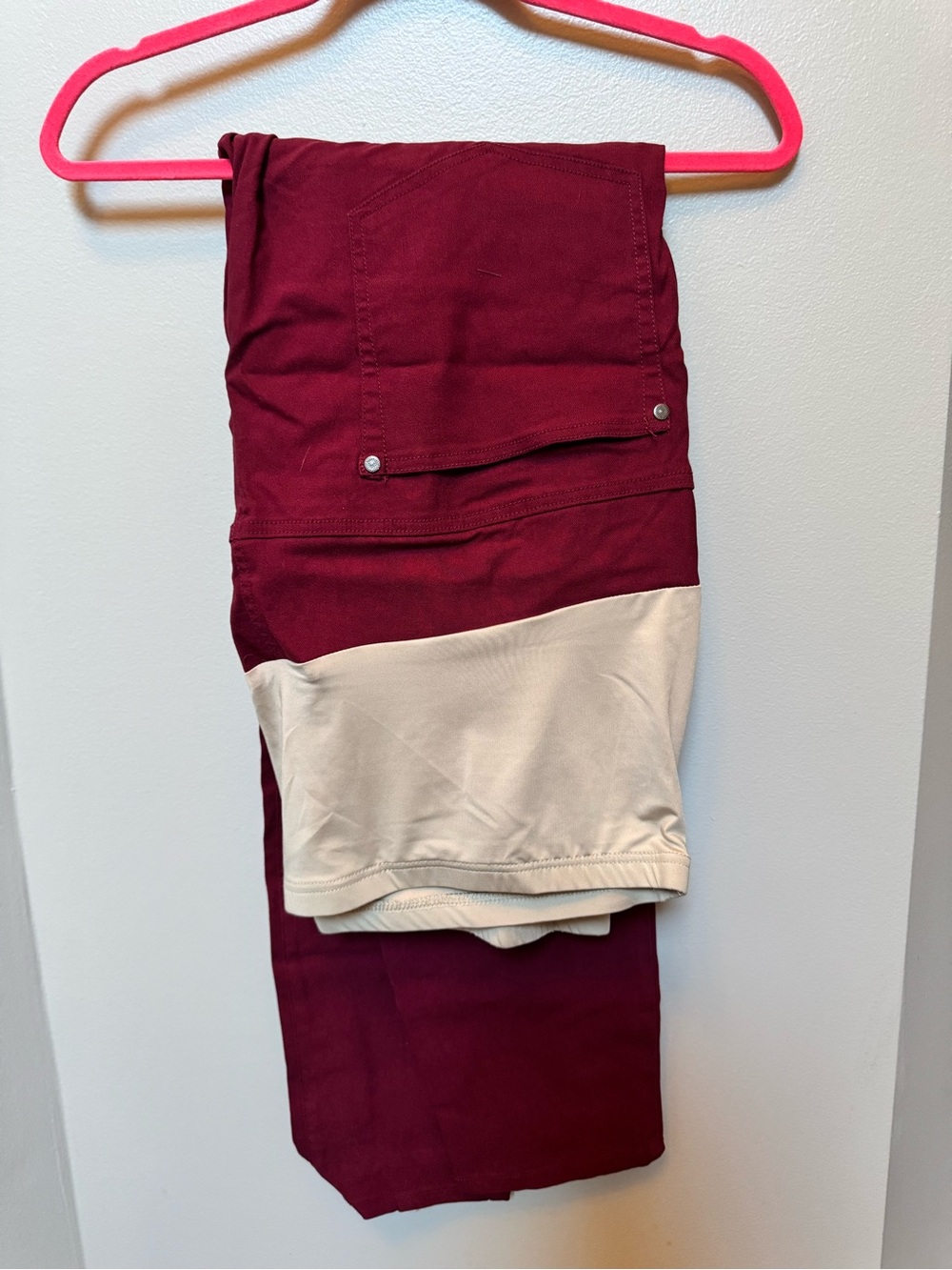 Women’s Maternity Burgundy Jeggings | Size 3x | NWT